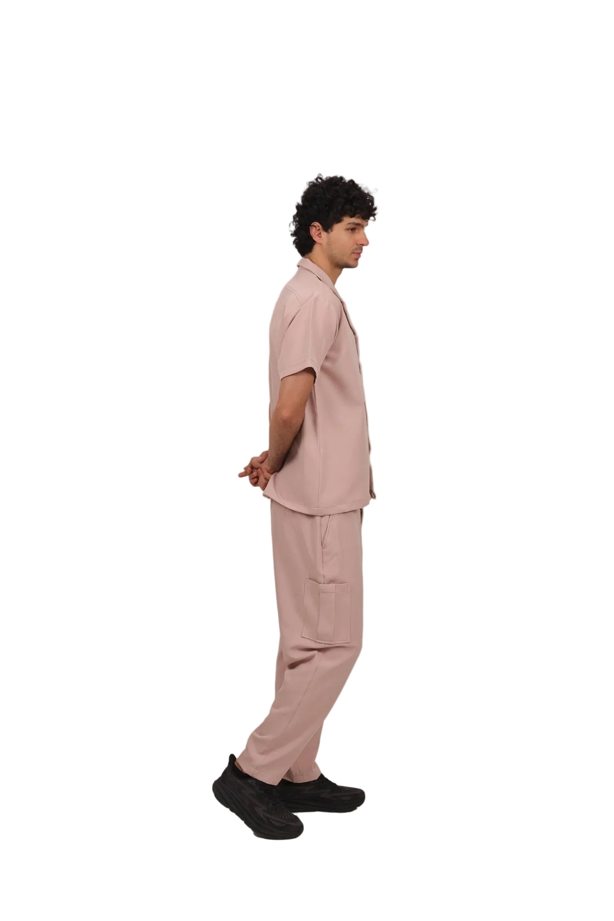 Malibu - Men's Crepe Cargo Co-ord Set