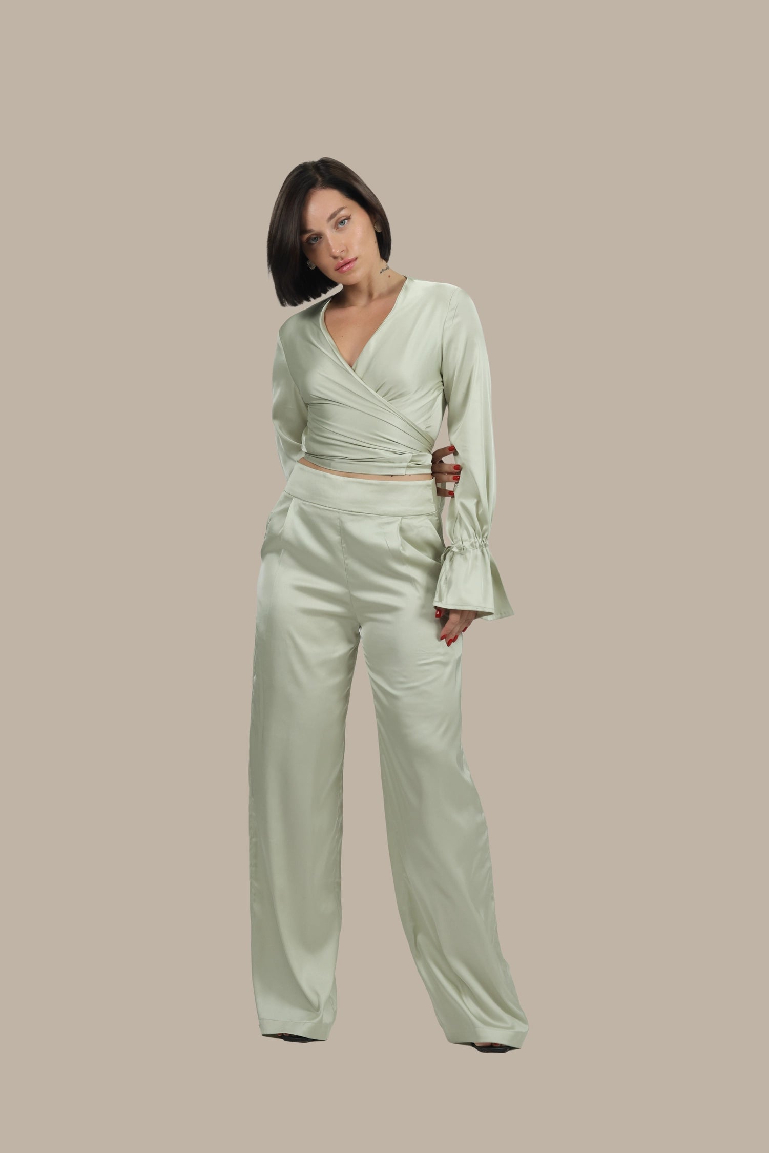 Feminine Energy - Women's Silk Co-ord Set