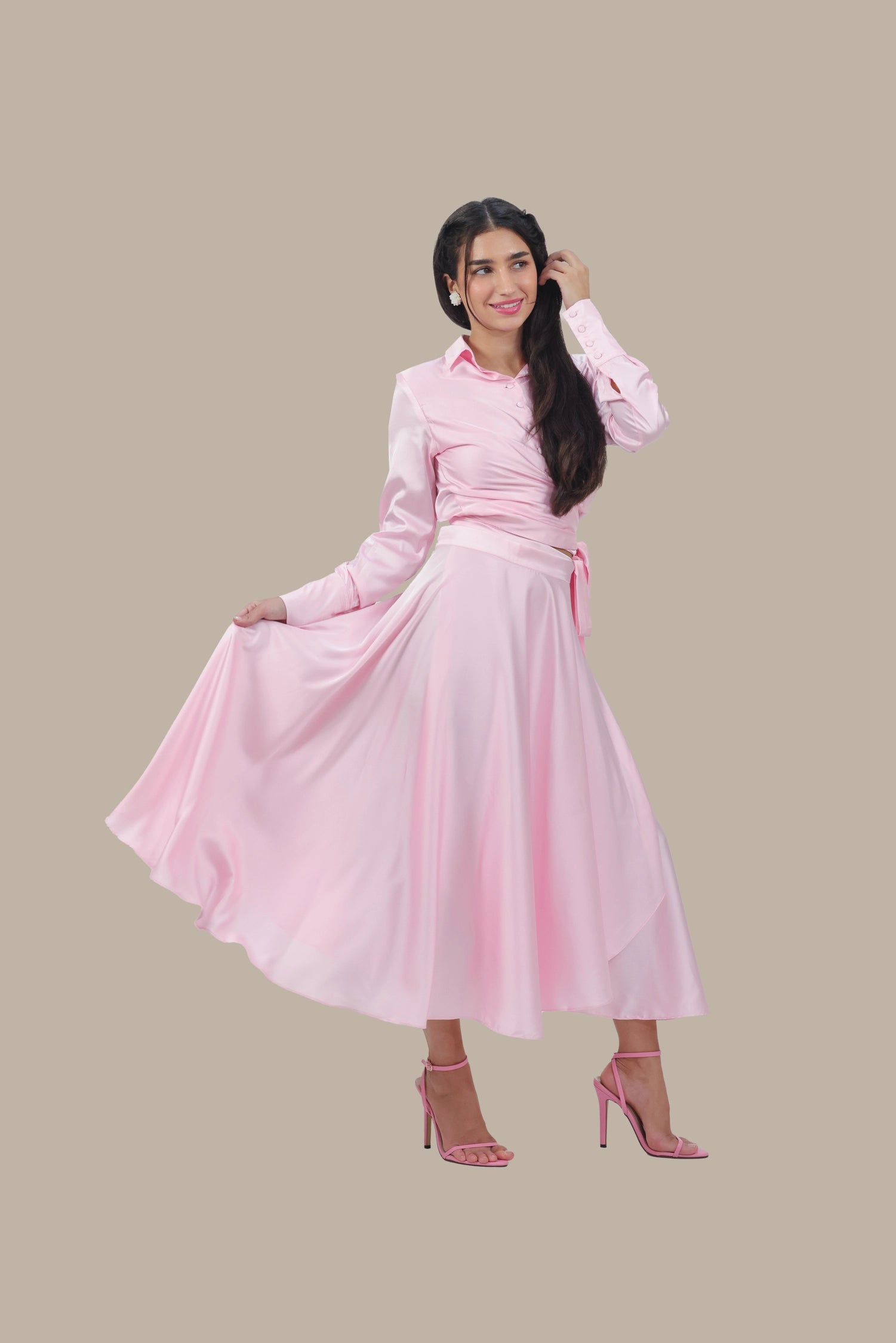 Princess Treatment Only - Women's Silk Co-ord Set