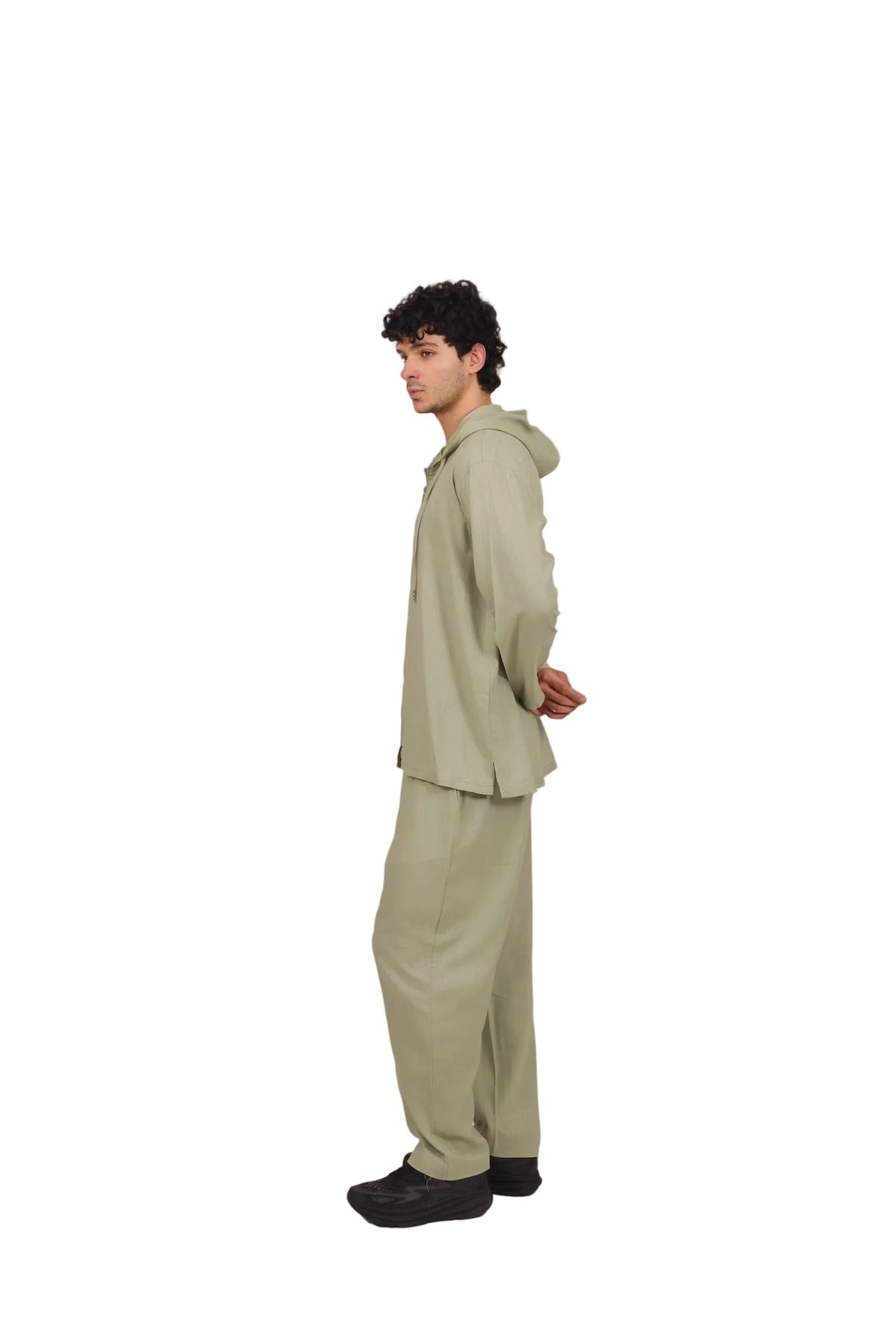 Creed - Men's Linen Hooded Co-ord Set