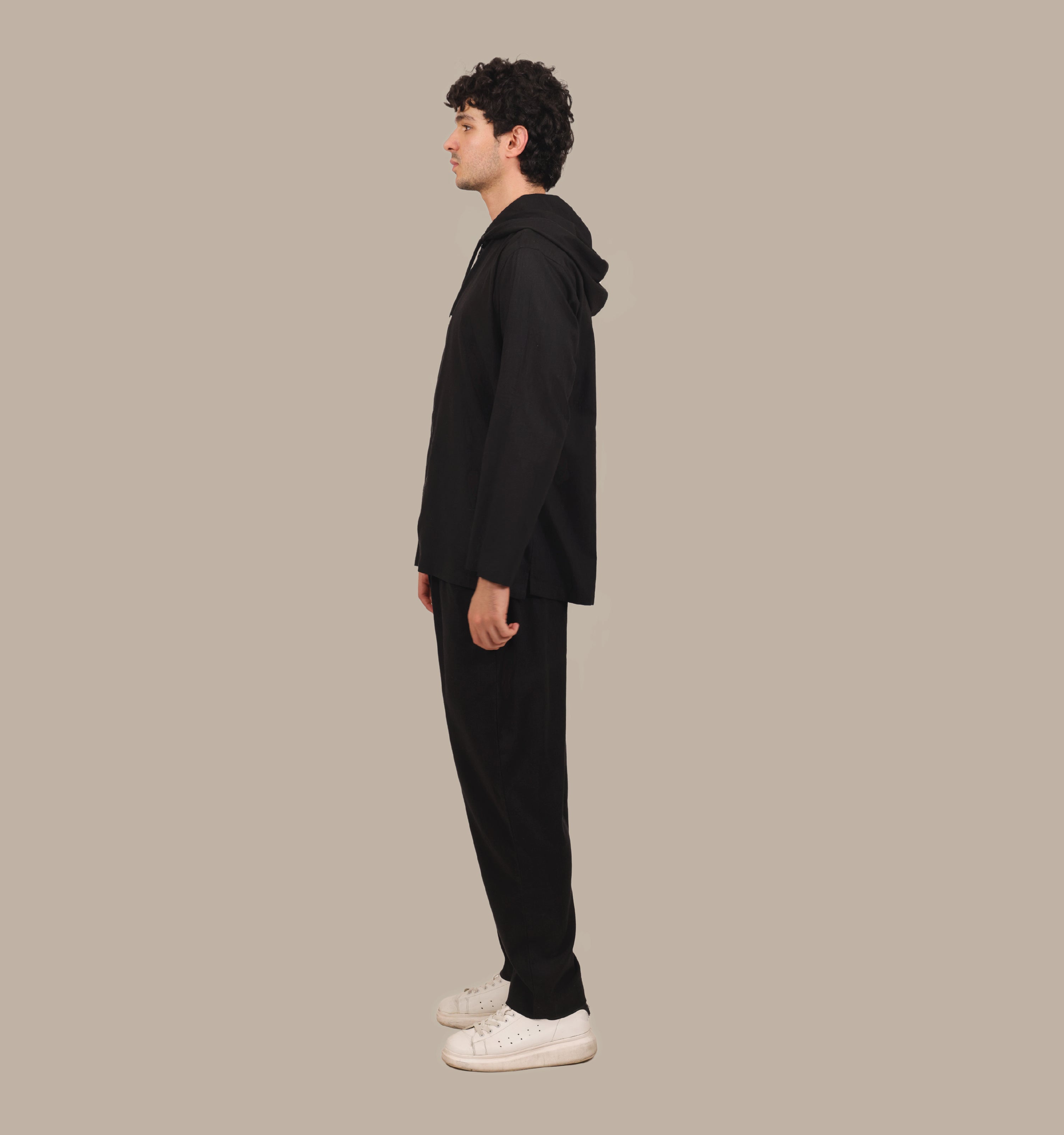 Creed - Men's Linen Hooded Set