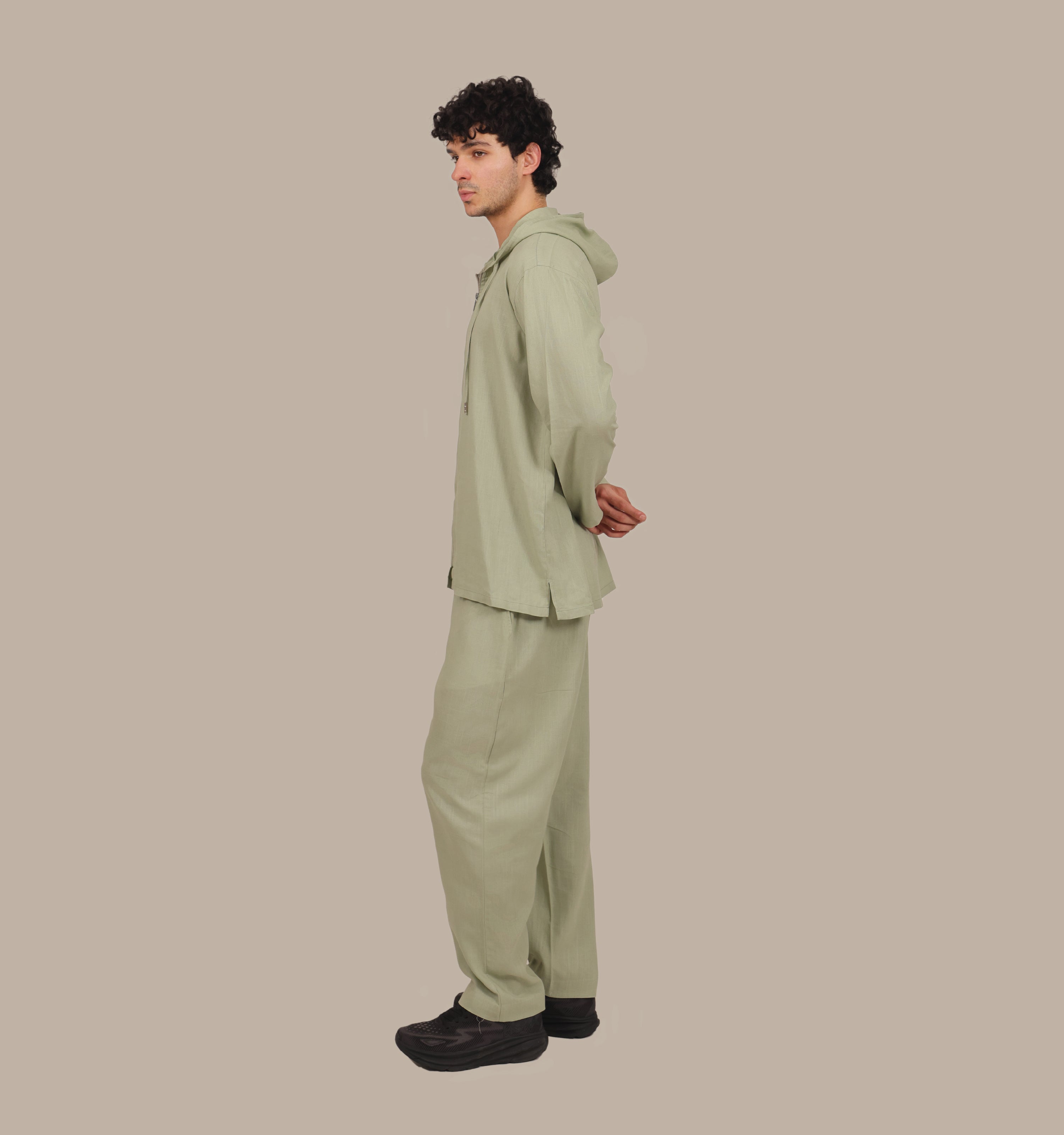 Creed - Men's Linen Hooded Set