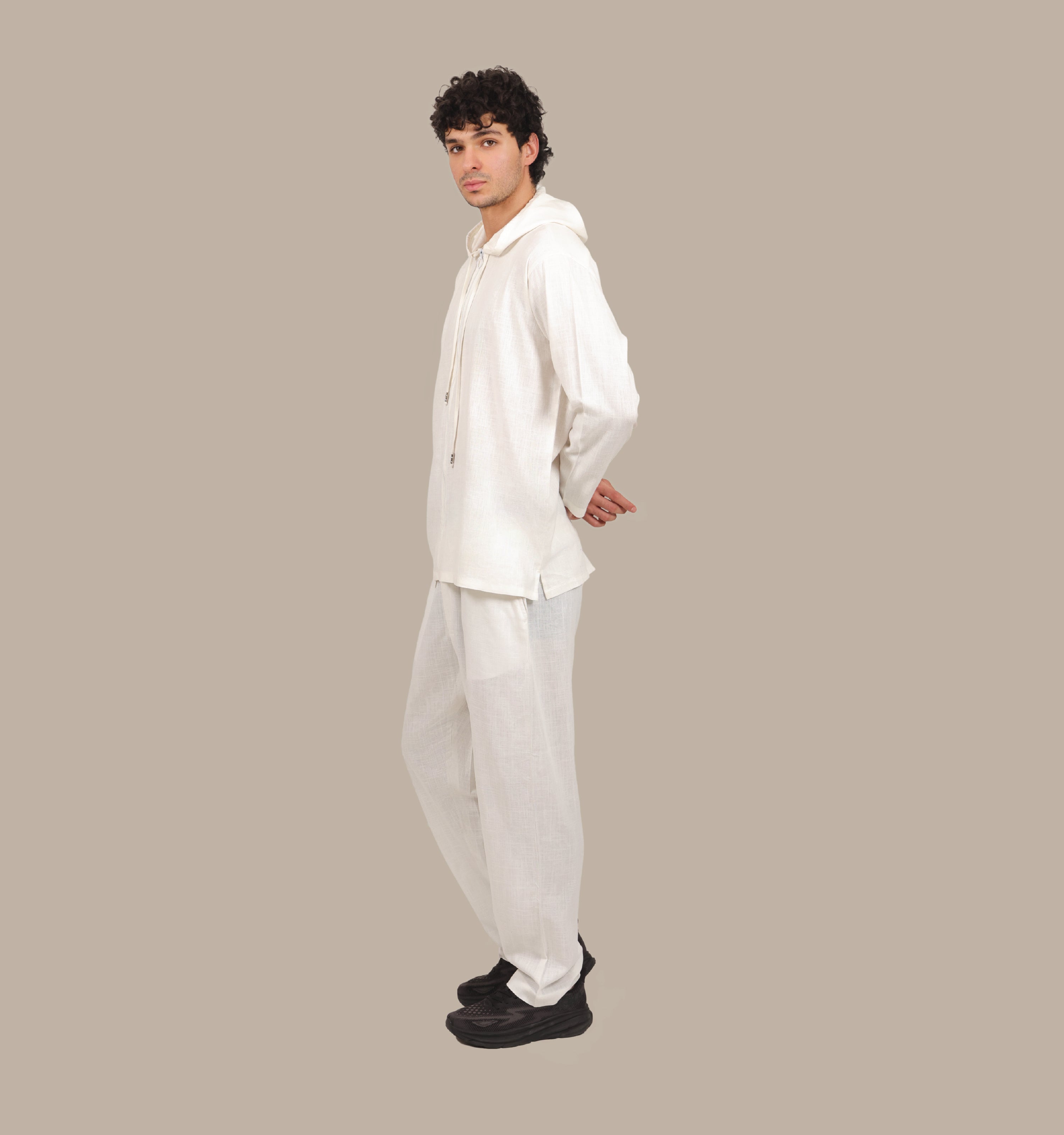 Creed - Men's Linen Hooded Set