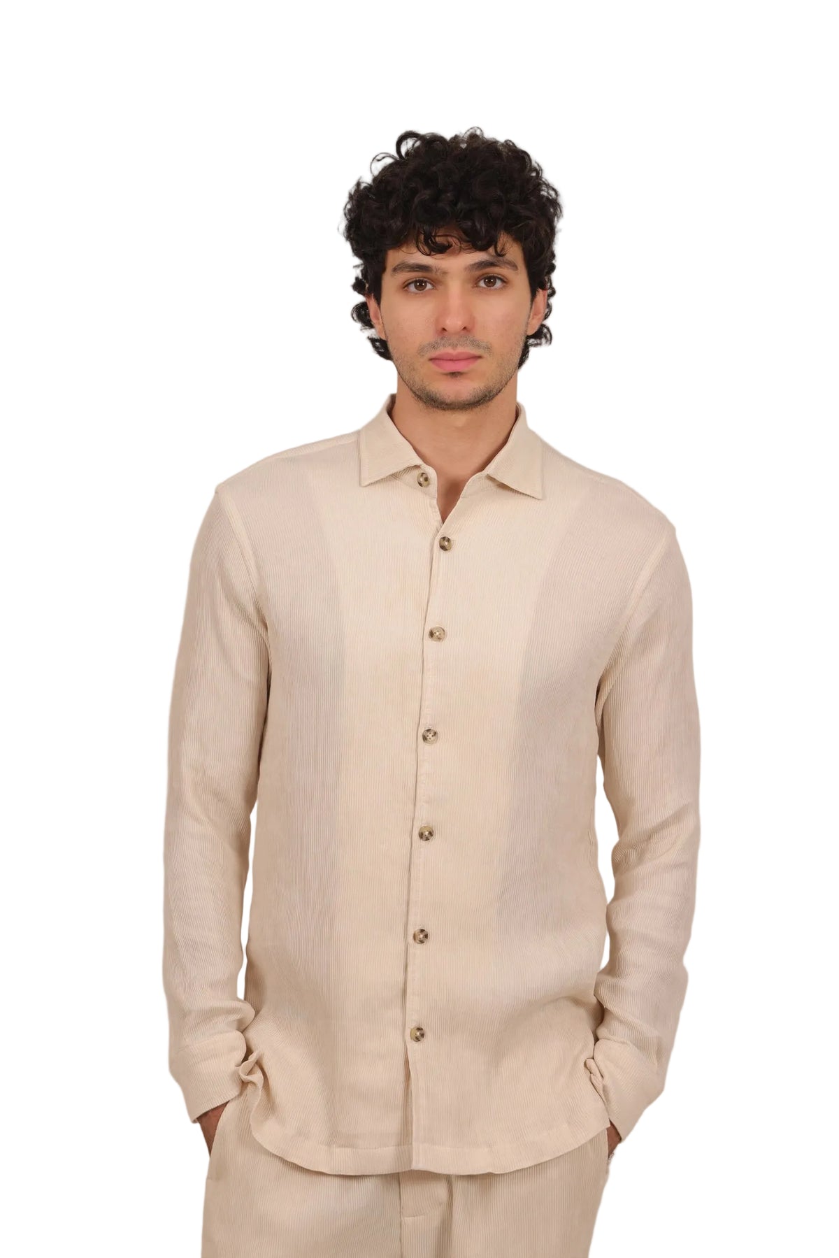 Waffle - Men's Crinkle Co-ord Set