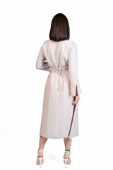 Put Together - Corset-Back Button-Through Dress