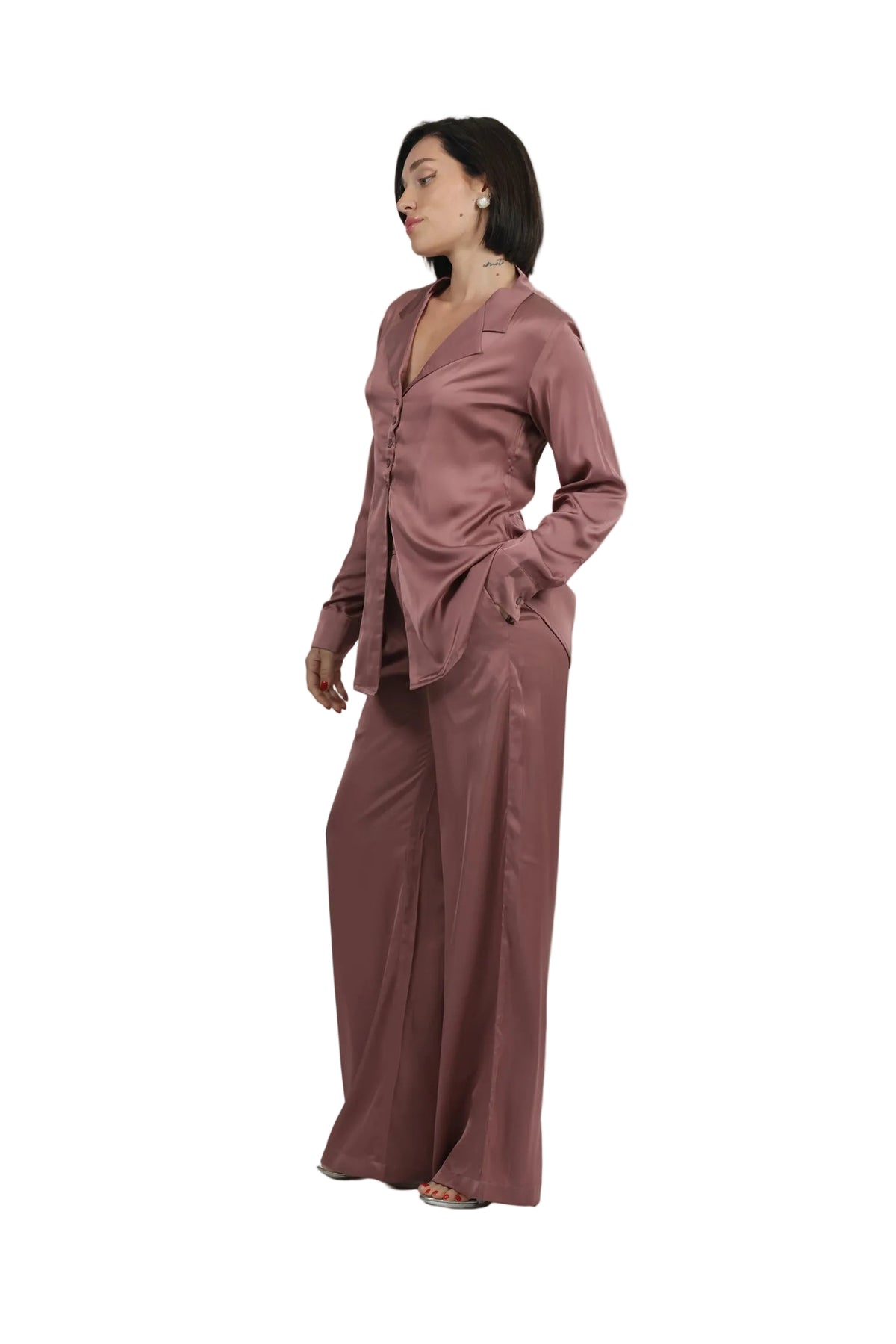Boss Babe Energy - Women's Silk Blazer Co-ord Set