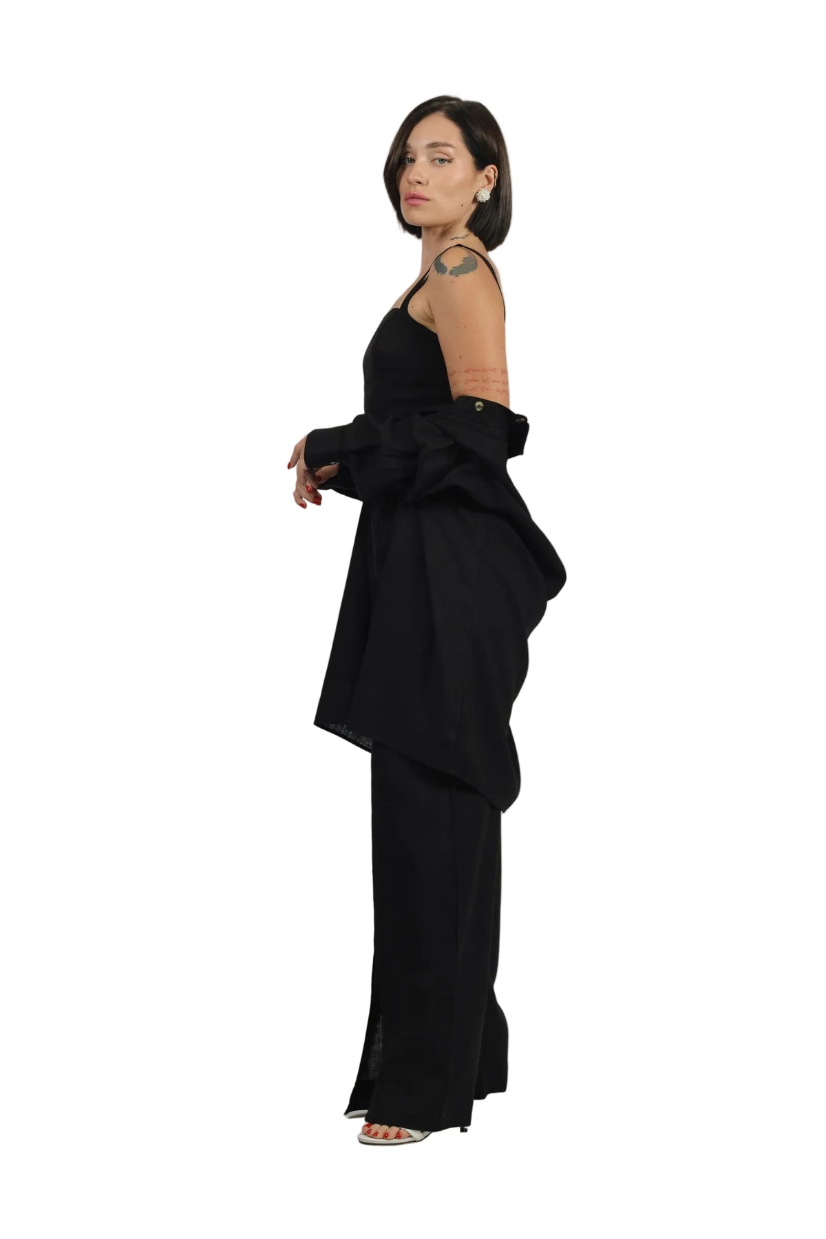 Total Babe Trio - Women's Linen 3-Piece Co-ord Set
