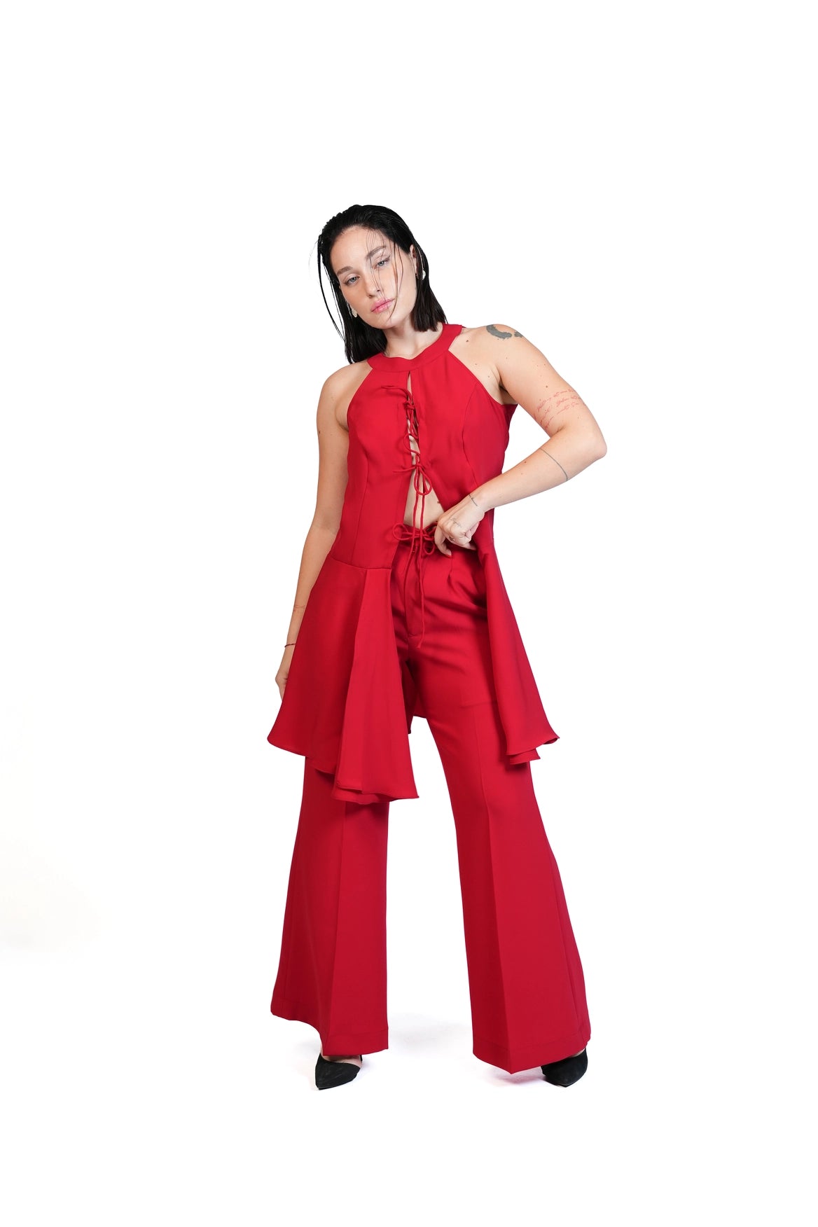 Out & About - Women’s Crepe Co-ord Set