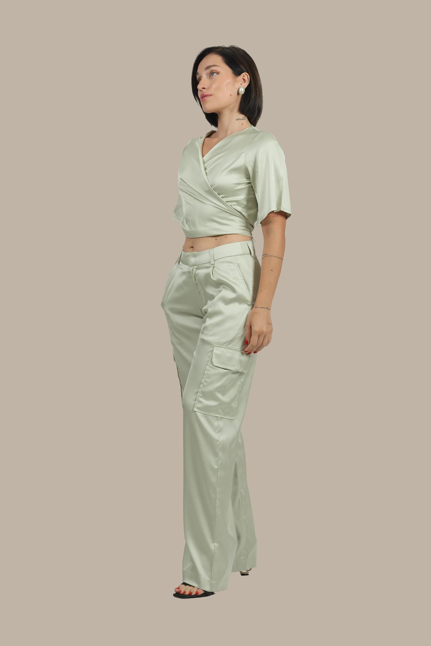 Unbothered – Women's Silk Co-ord Set