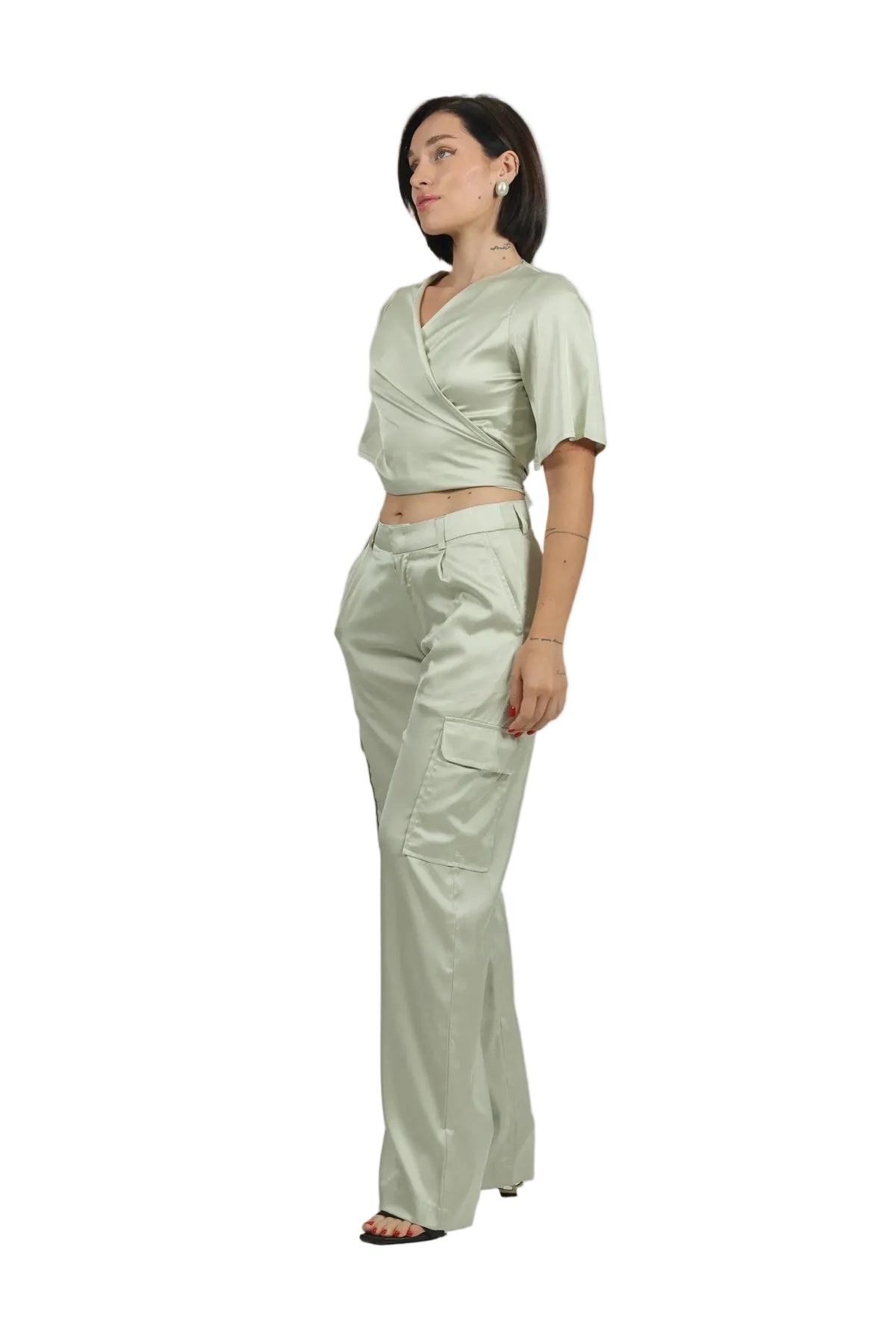 Unbothered - Women's Silk Co-ord Set