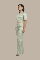 Unbothered – Women's Silk Co-ord Set