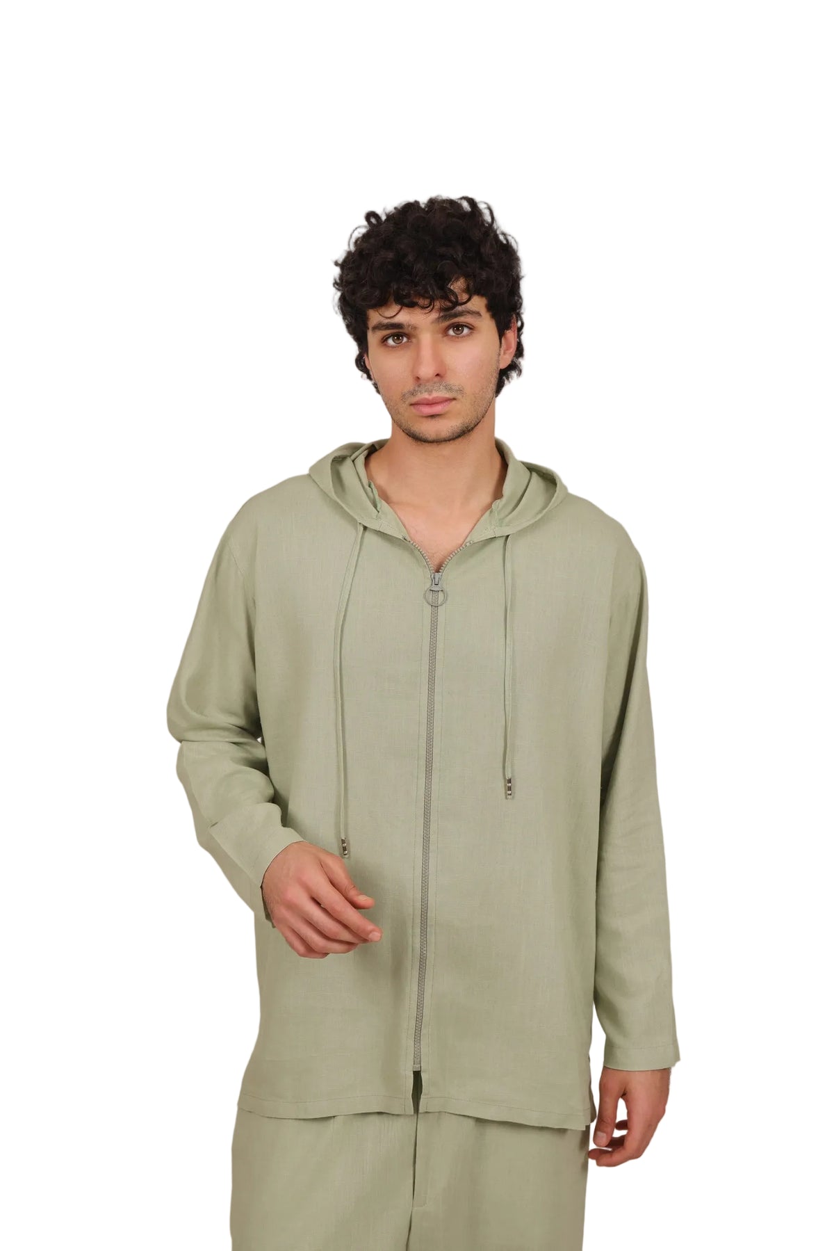 Creed - Men's Linen Hooded Co-ord Set