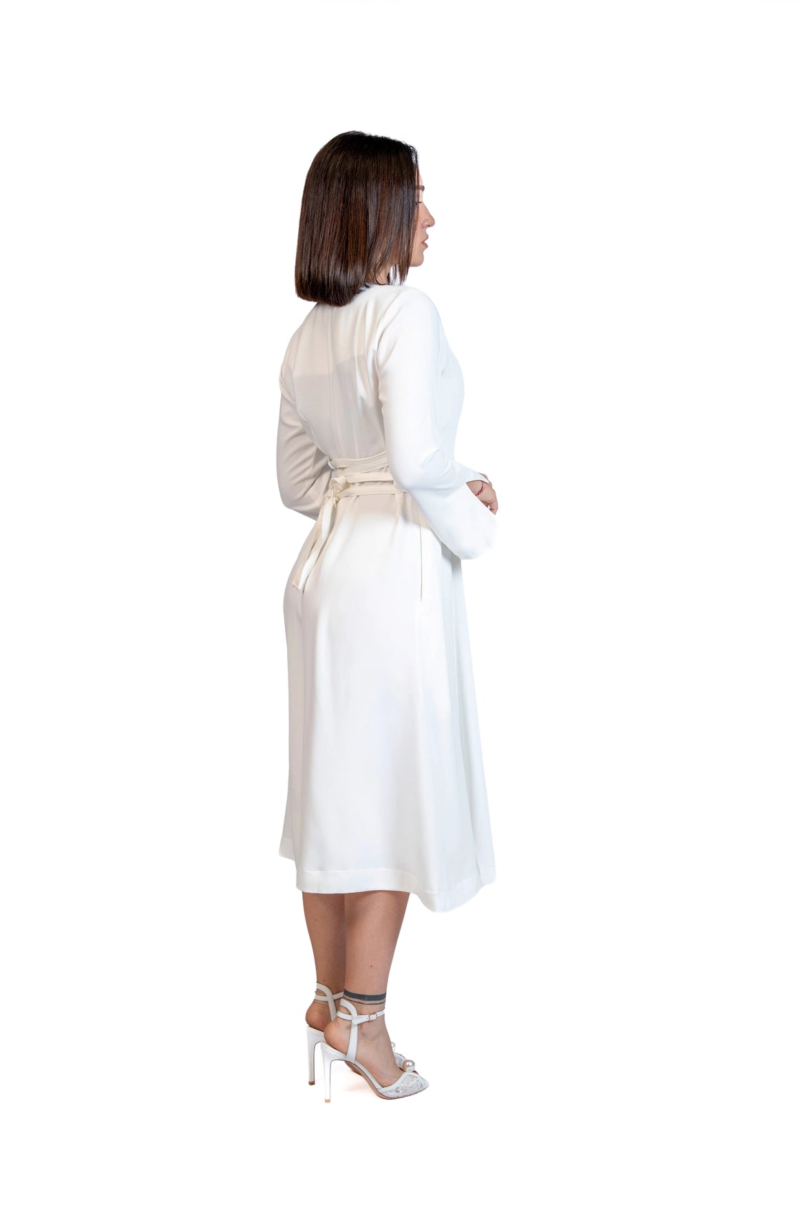 Put Together - Corset-Back Button-Through Dress