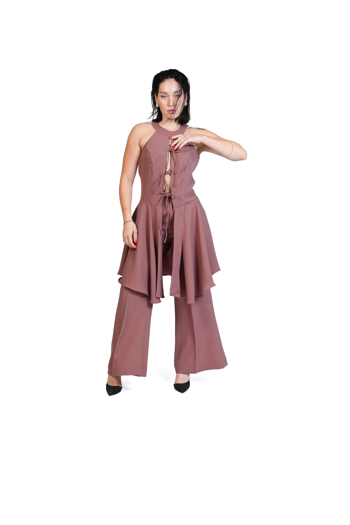 Out & About - Women’s Crepe Co-ord Set