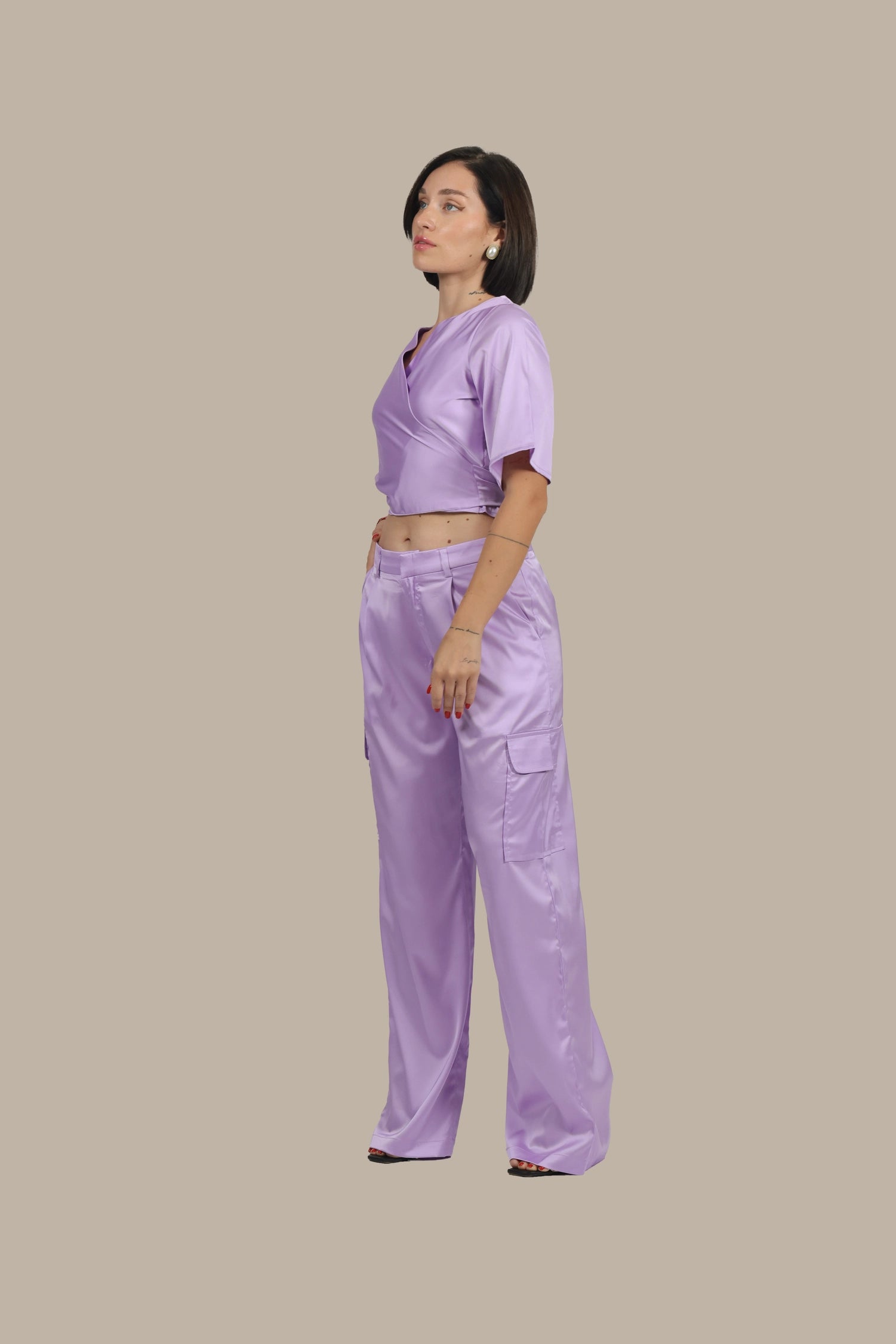 Unbothered – Women's Silk Co-ord Set