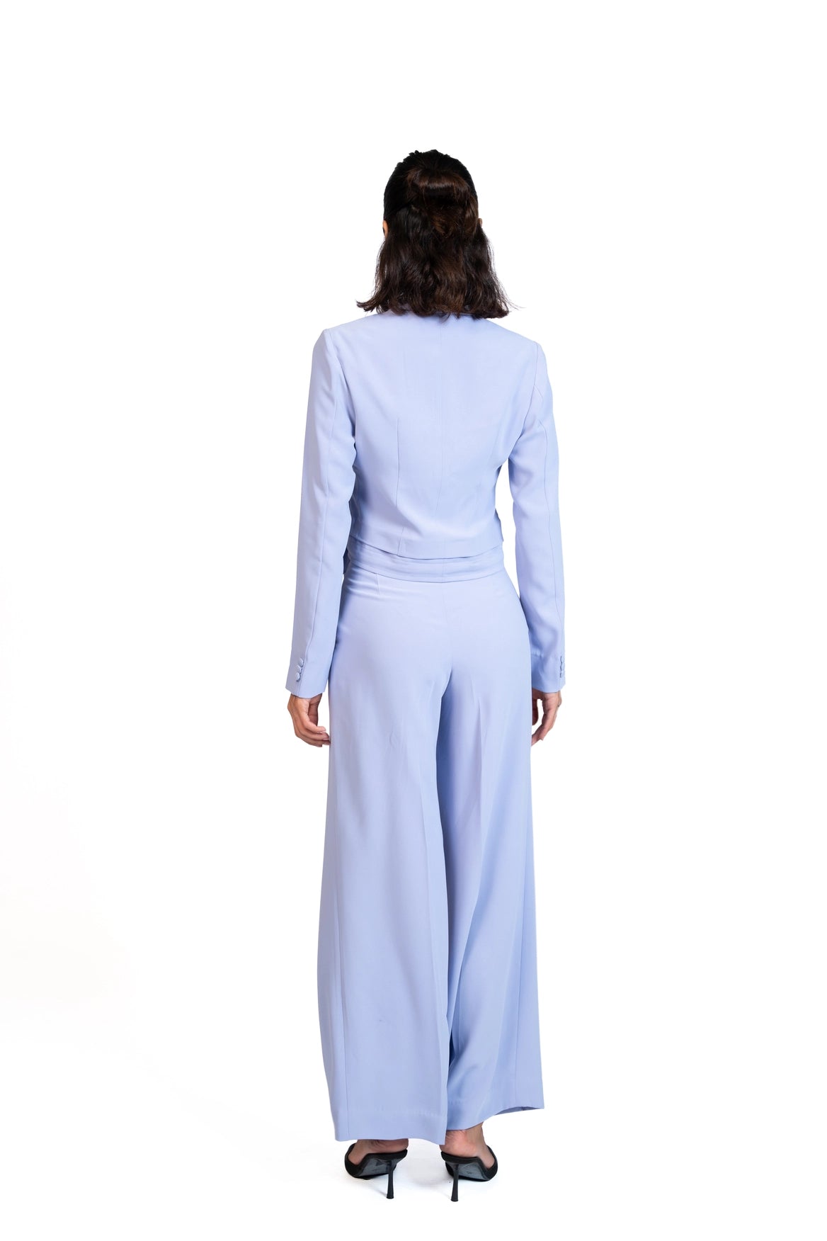 Between Places - Cropped Blazer 3-Piece Tailored Set