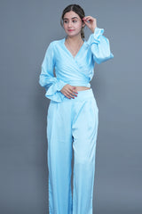 The Girly Edit - Women's Silk Co-ord Set