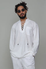 Free Spirit - Men's Linen Co-ord Set