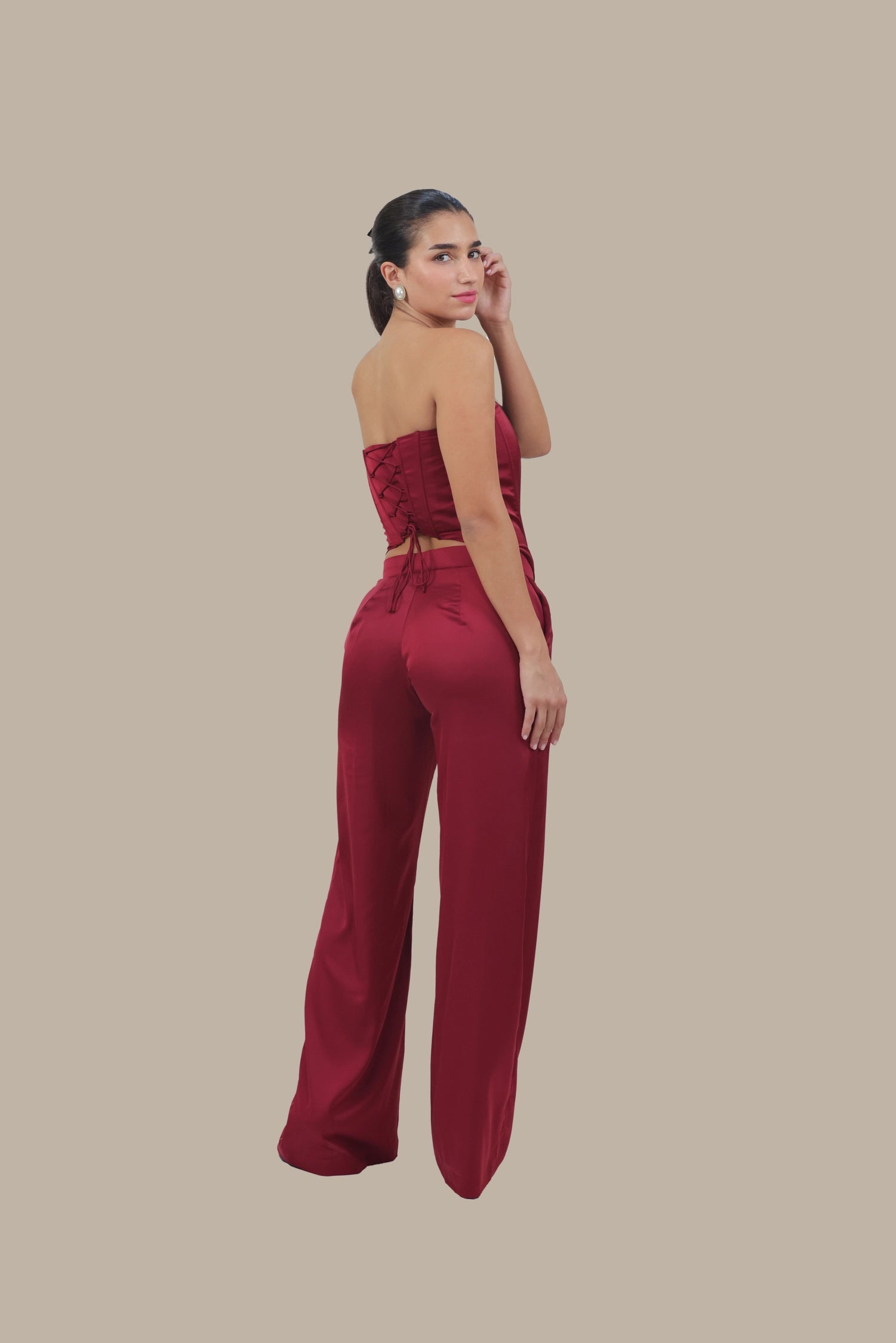 Old Money Vibe - Women's Silk Statement Set