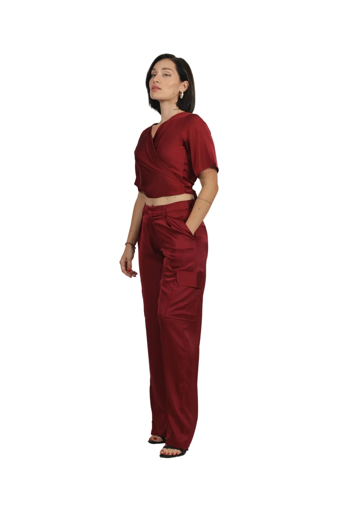 Unbothered - Women's Silk Co-ord Set
