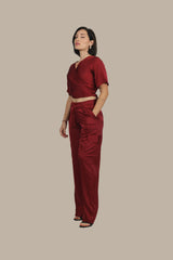 Unbothered – Women's Silk Co-ord Set