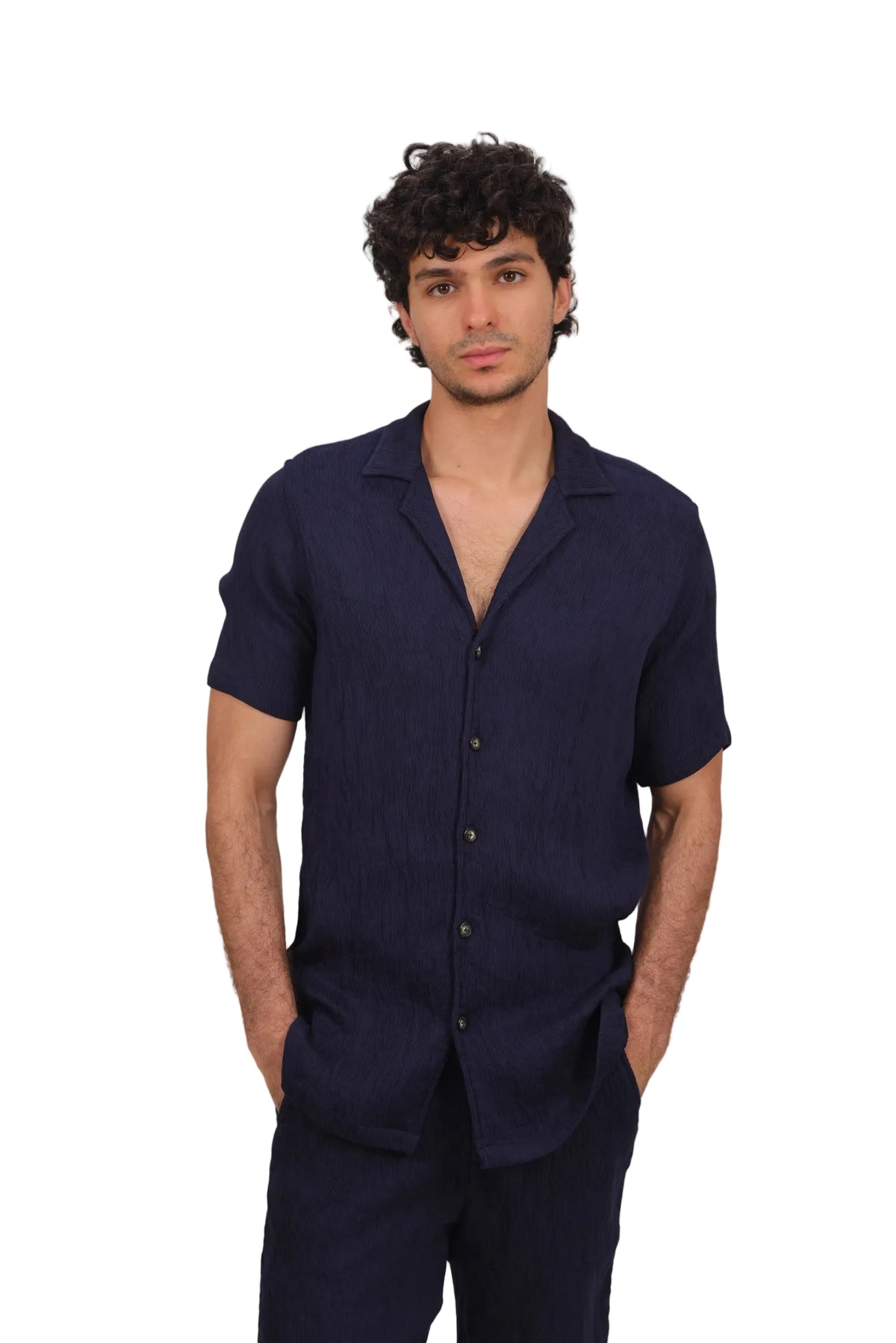 iCandy - Men's Crinkle Summer Co-ord Set