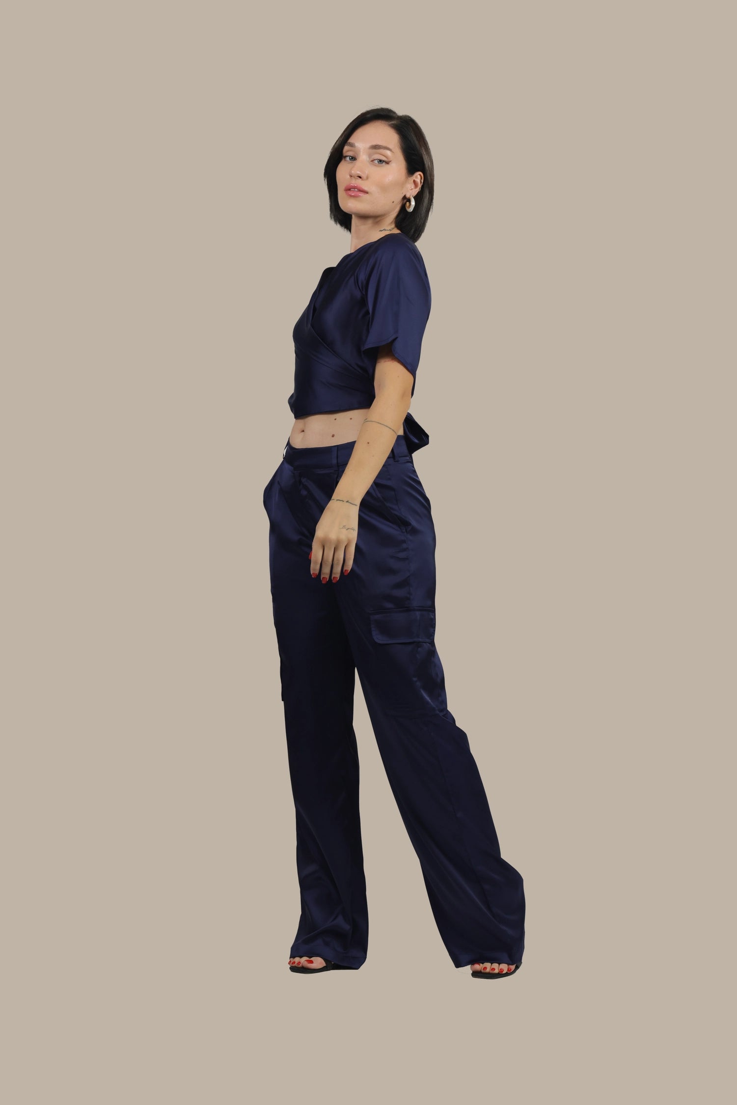 Unbothered – Women's Silk Co-ord Set