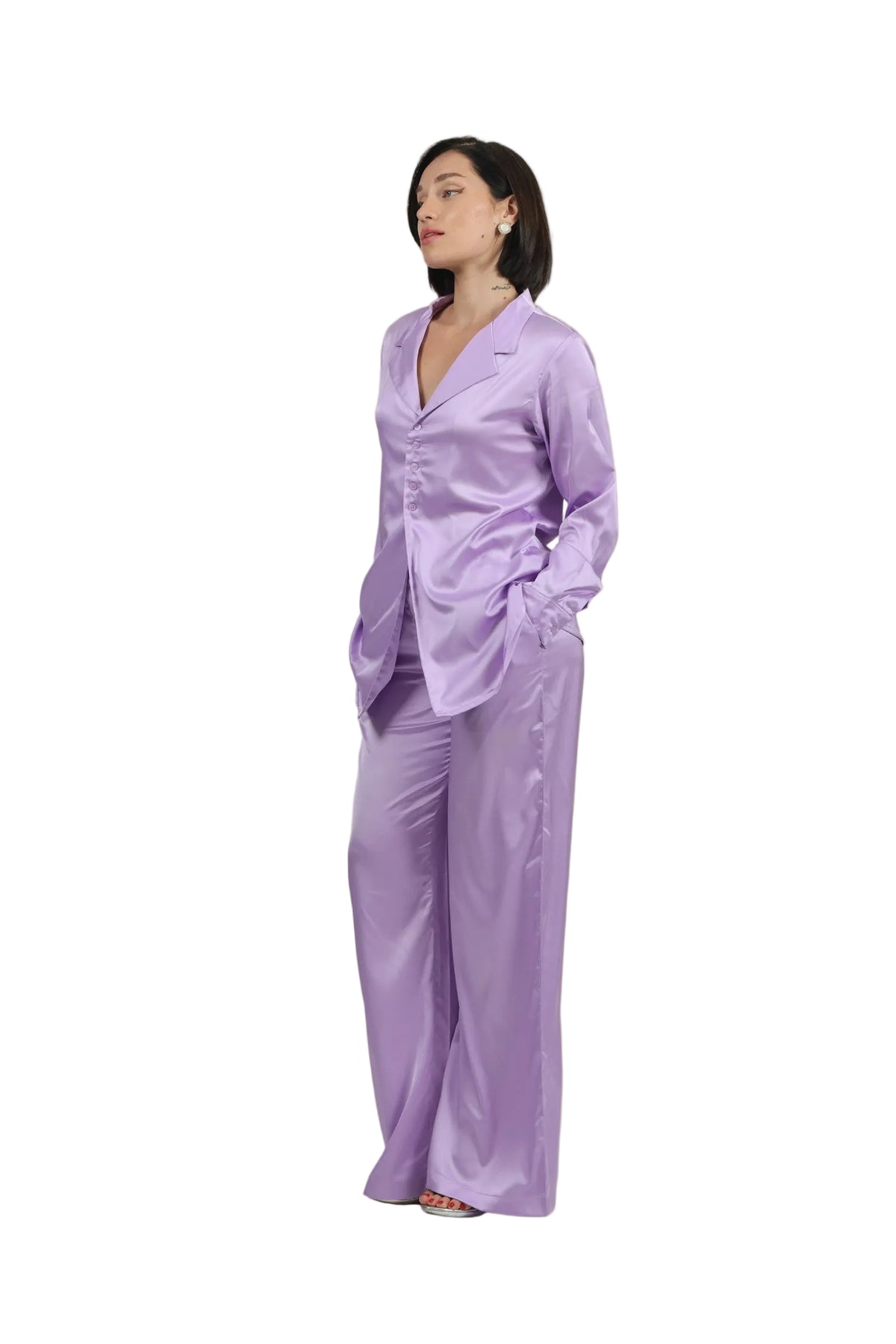 Boss Babe Energy - Women's Silk Blazer Co-ord Set