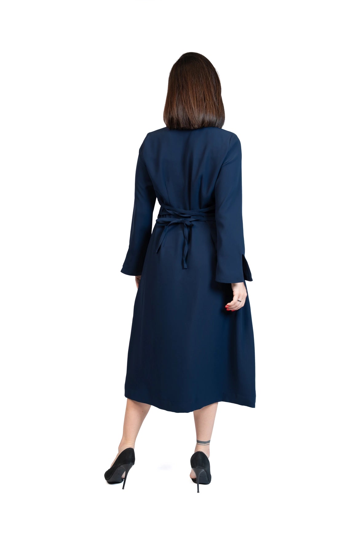 Put Together - Corset-Back Button-Through Dress