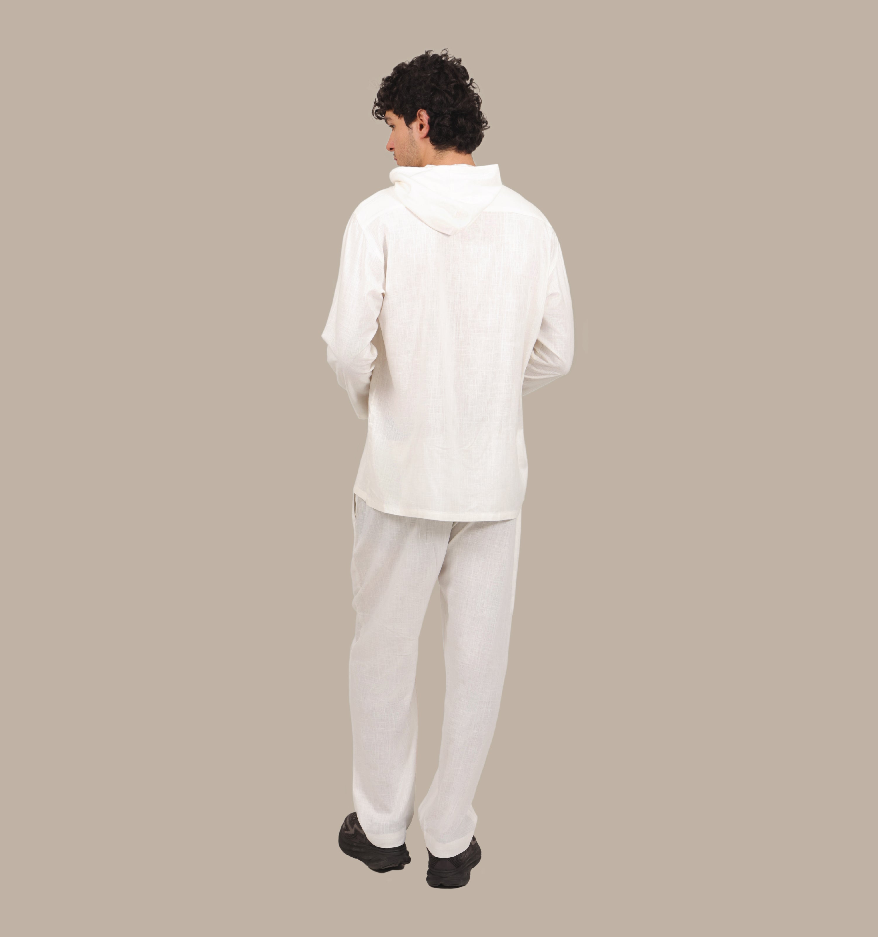 Creed - Men's Linen Hooded Set