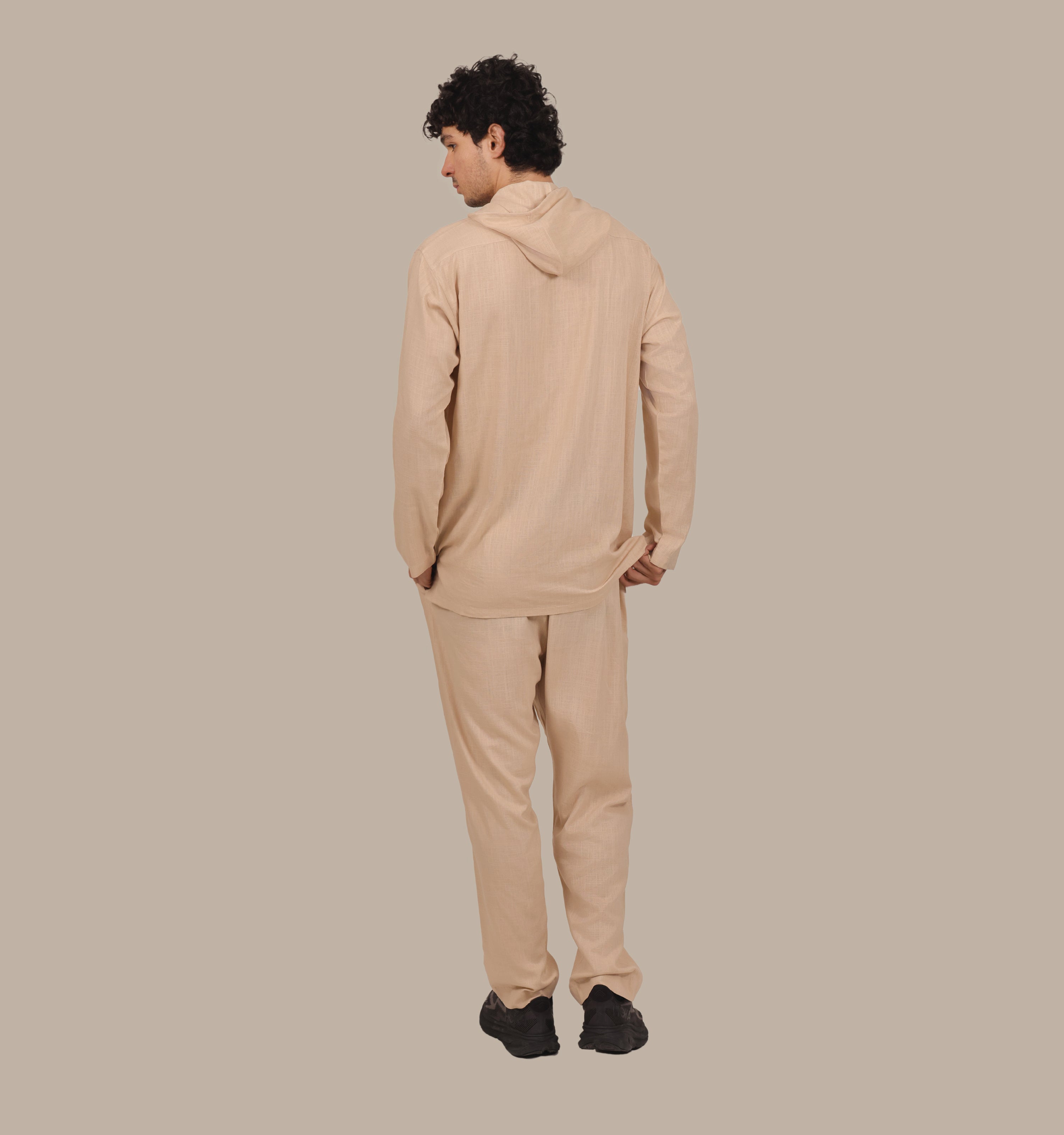Creed - Men's Linen Hooded Set