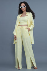 Total Babe Trio - Women's linen 3-Piece Set