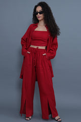 Total Babe Trio - Women's linen 3-Piece Set