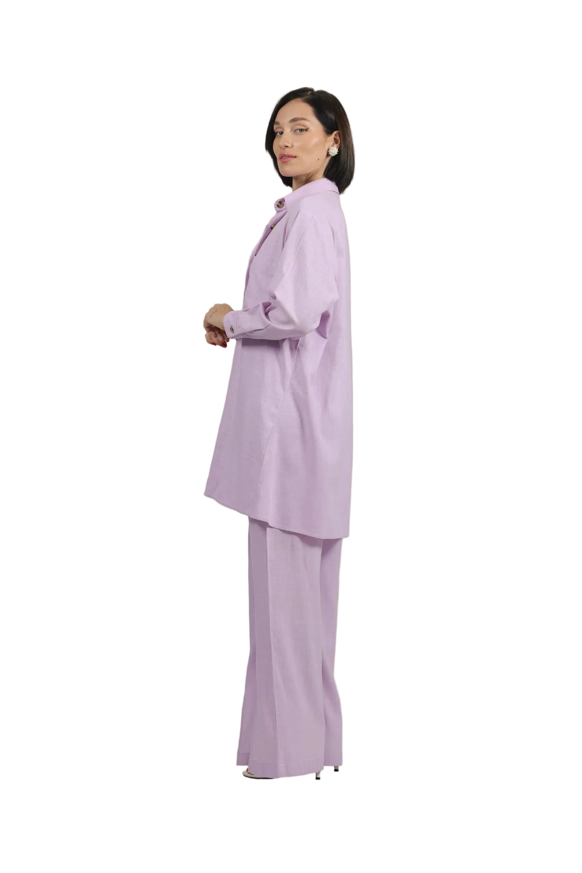 Total Babe Trio - Women's Linen 3-Piece Co-ord Set