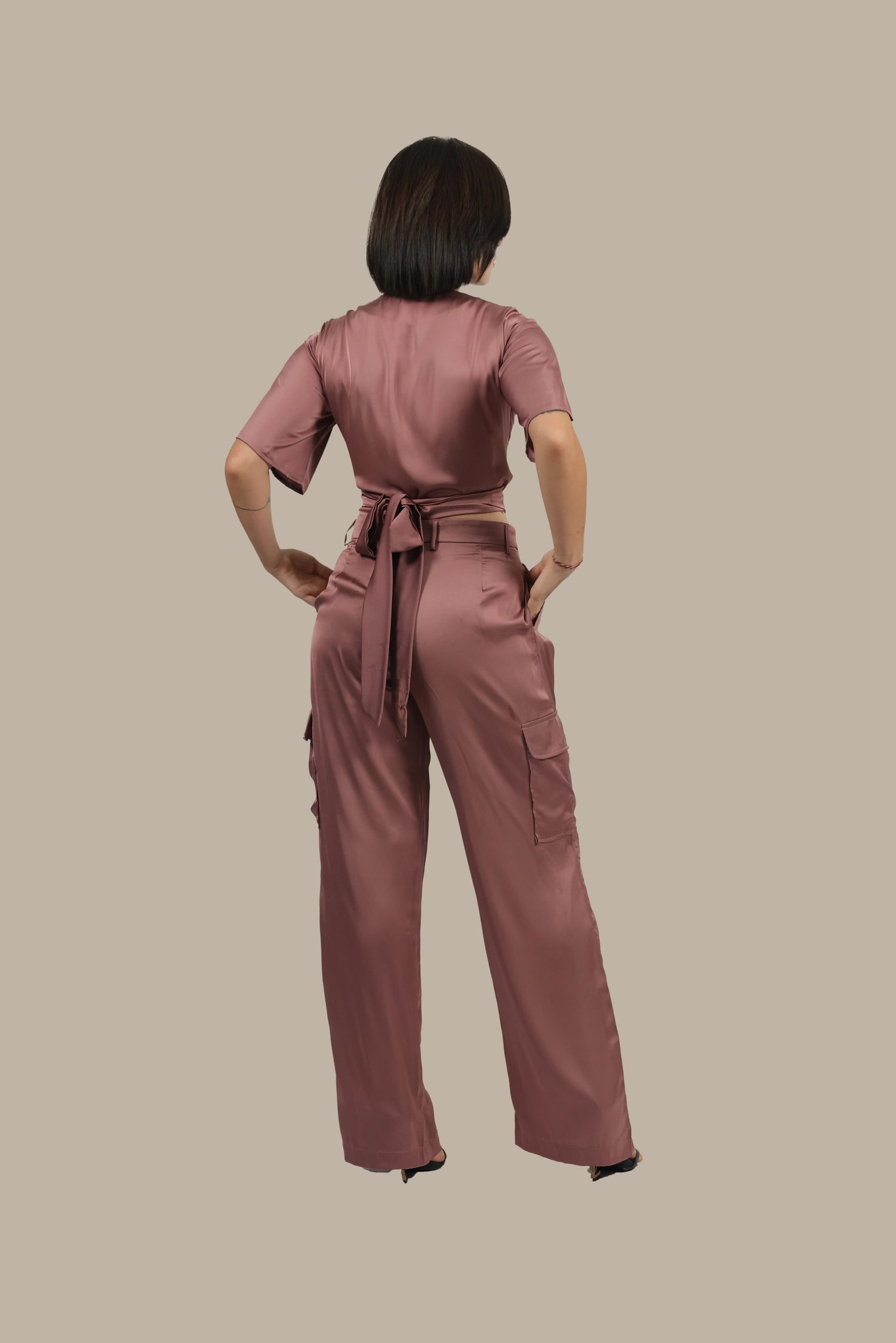 Unbothered – Women's Silk Co-ord Set