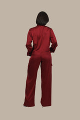 Soft Rebel - Women’s Silk Co-ord Set