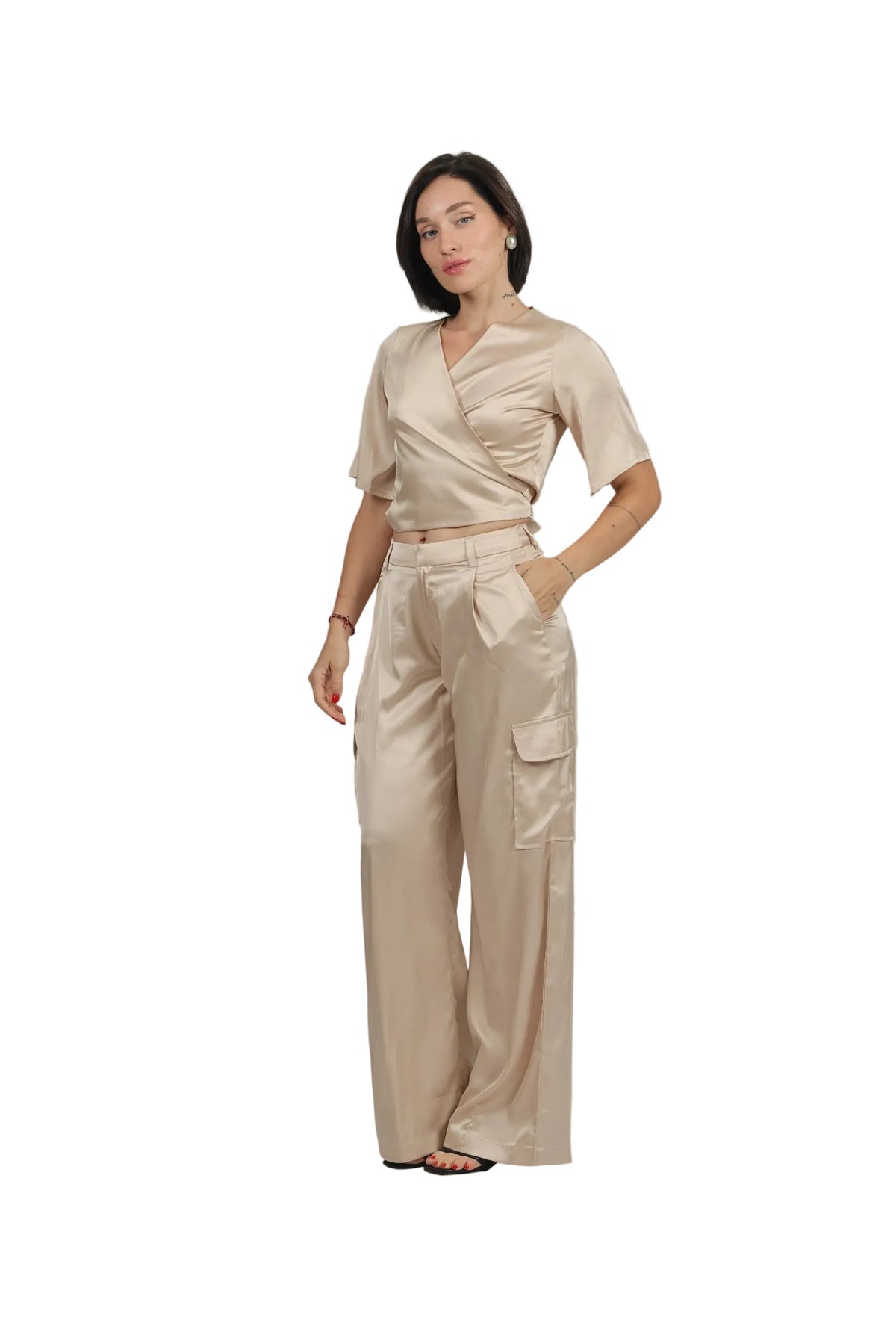 Unbothered - Women's Silk Co-ord Set