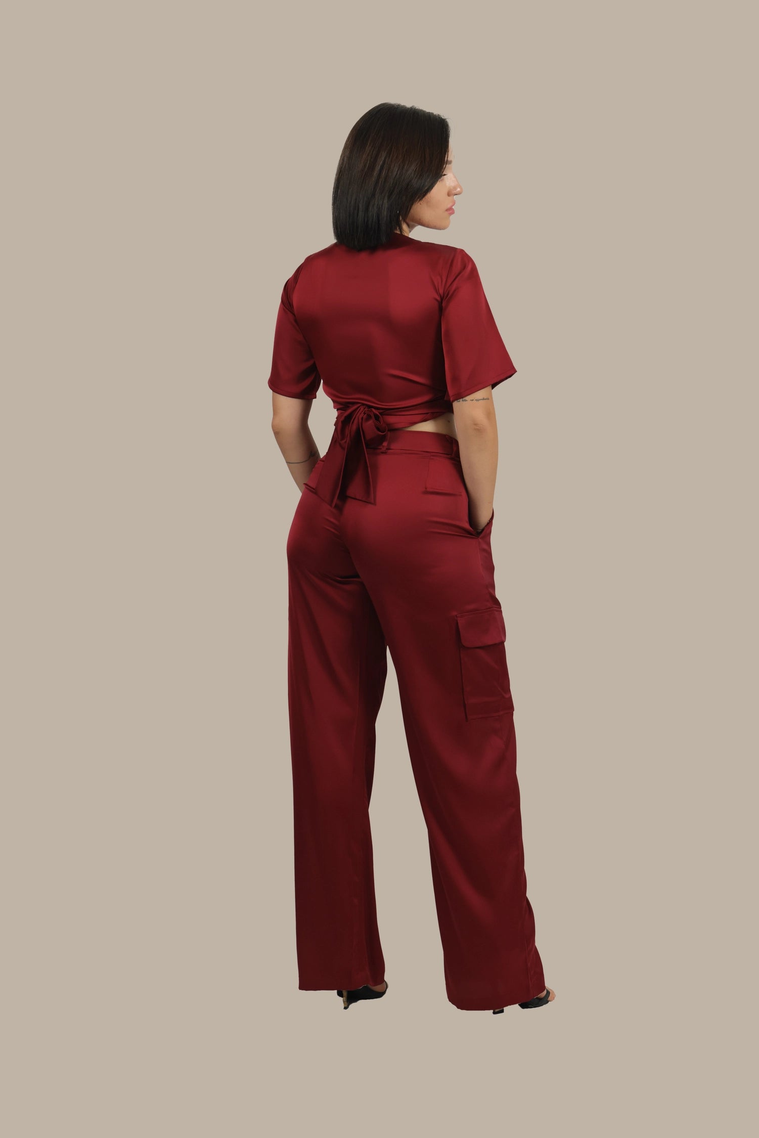 Unbothered – Women's Silk Co-ord Set
