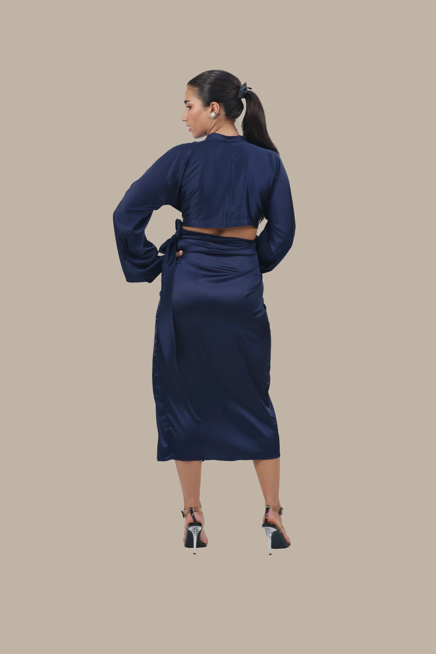 She's the Moment - Women's Silk Co-ord Set