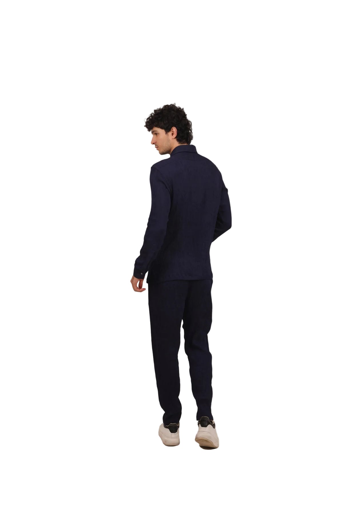 Waffle - Men's Crinkle Co-ord Set
