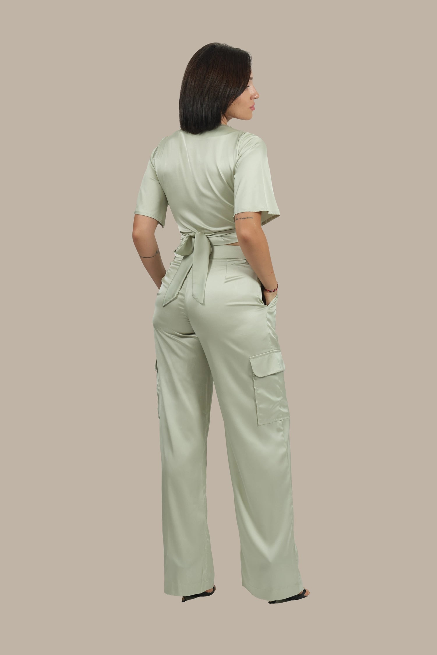 Unbothered – Women's Silk Co-ord Set