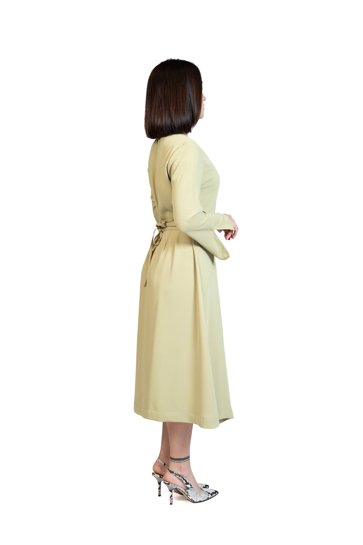 Put Together - Corset-Back Button-Through Dress
