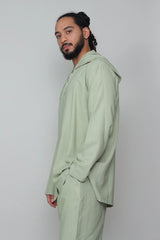 Creed - Men’s Linen Hooded Co-ord Set