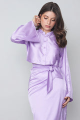 She's the Moment - Women's Silk Co-ord Set