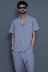 Malibu - Men’s Crepe Co-ord Set