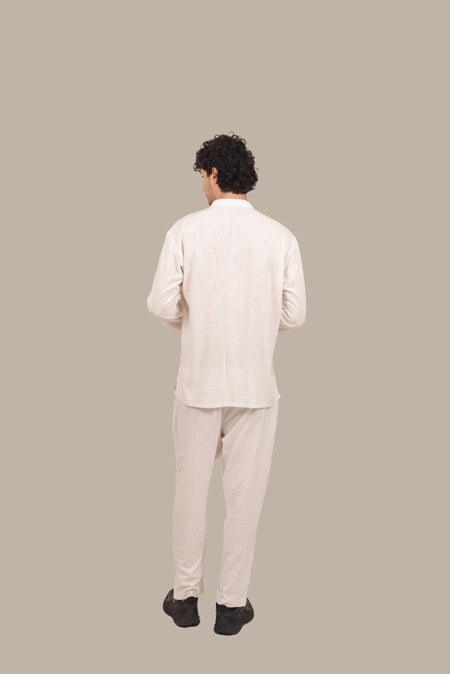 Drawstring - Men's Linen Set