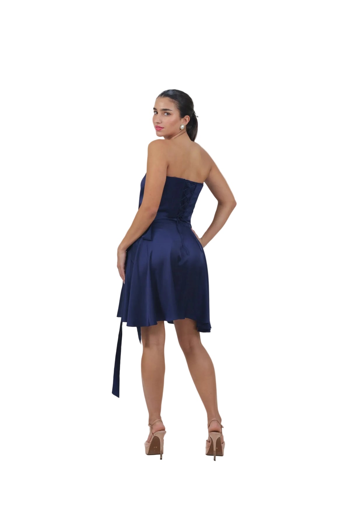 Mood: Princess - Women's Silk Corset & Wrap Skirt Set