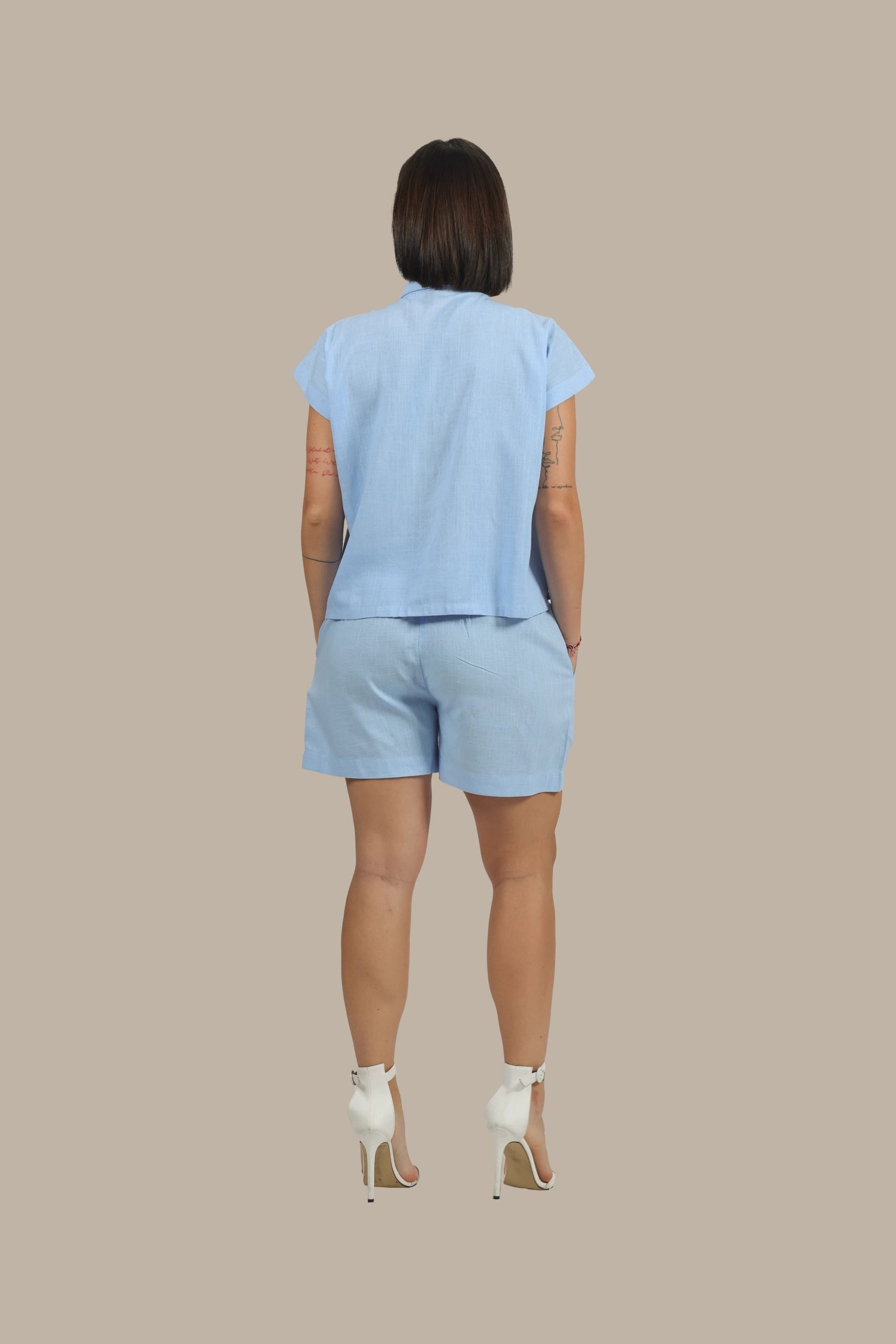 Groove Godess - Women's Color Pop Linen Set