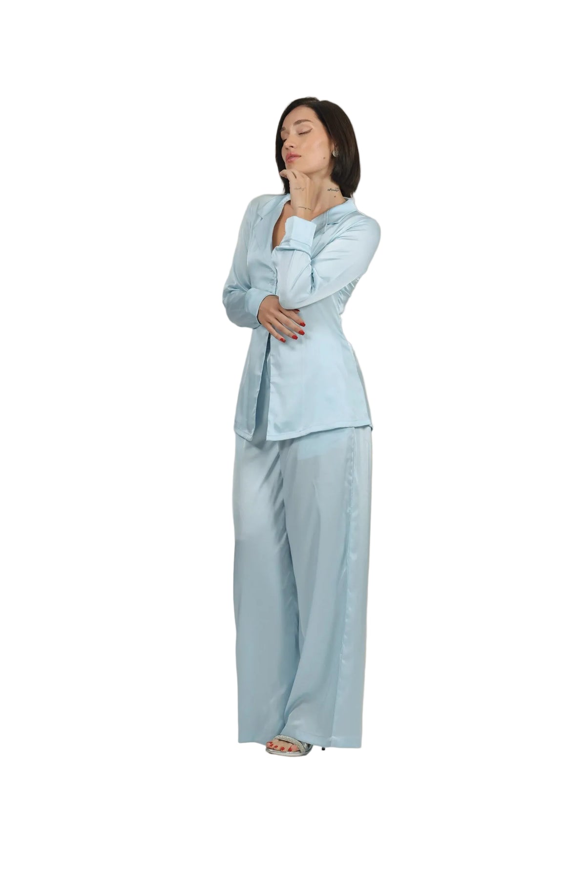 Boss Babe Energy - Women's Silk Blazer Co-ord Set