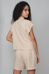 Groove Godess - Women's Color Pop Linen Set